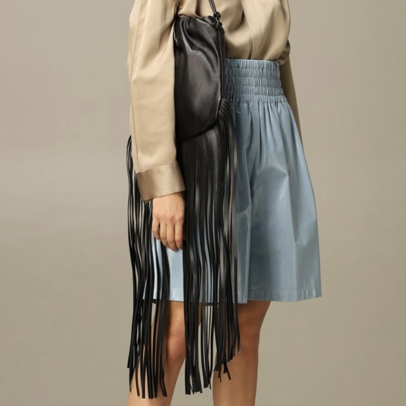 NEW BOTTEGA VENETA THE FRINGE POUCH - Picture 2 of 11